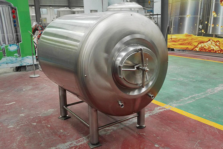 6BBL Horizontal Bright Beer Tank for Beer Dispenser